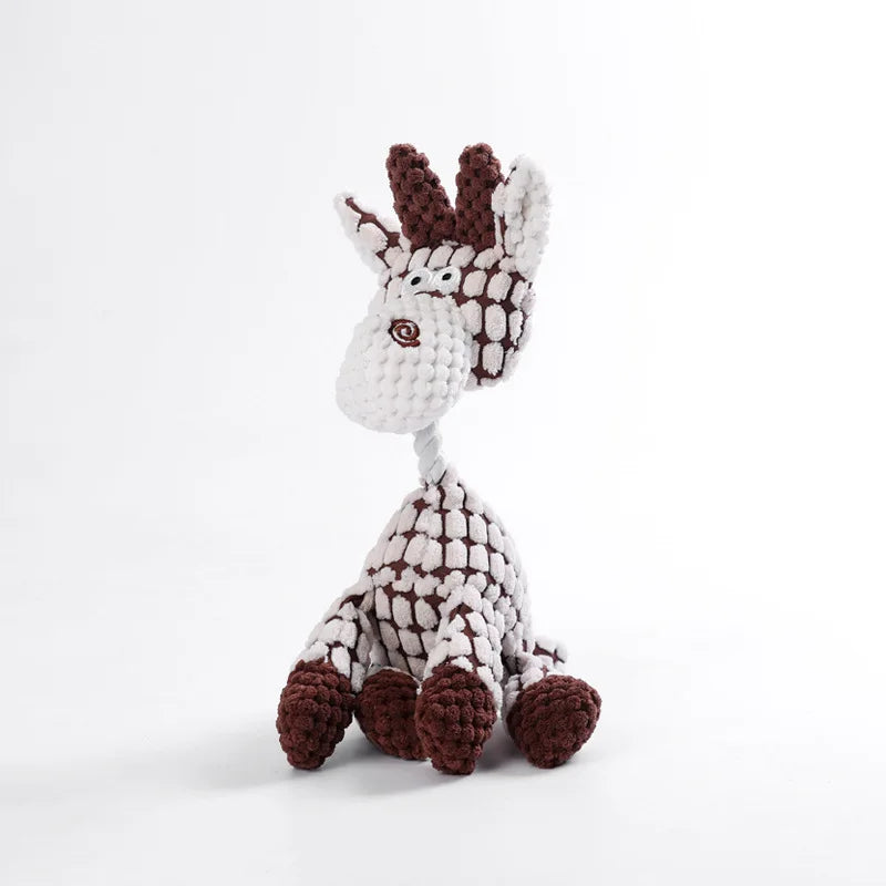 Matkey-Jouets en peluche pour grands chiens, mâcheurs agressifs, jouets à mâcher durables pour chiots grinçants