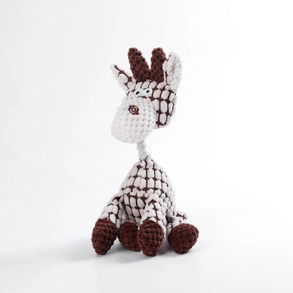 Matkey-Jouets en peluche pour grands chiens, mâcheurs agressifs, jouets à mâcher durables pour chiots grinçants