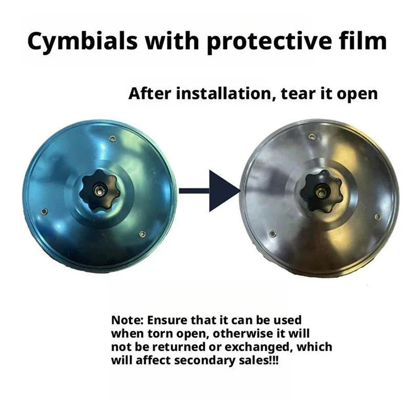 Nouvelle cymbale Crash de voiture créative, décoration de cymbale à Percussion montée sur voiture, cymbale de voiture pour grille d'aération, facile à installer, faire conduire plus amusant