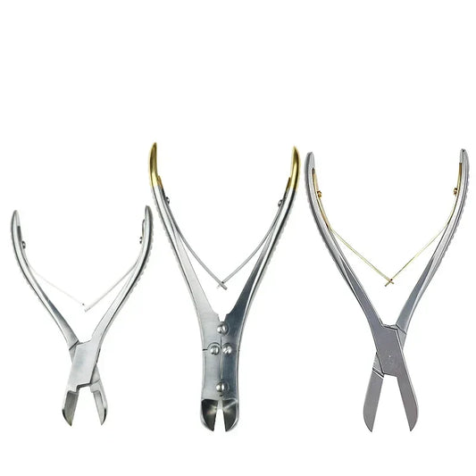 Ciseaux orthopédiques coupe-os, ciseaux à os à articulations simples/doubles, Instruments de chirurgie orthopédique vétérinaire, 1 pièce pour animaux de compagnie