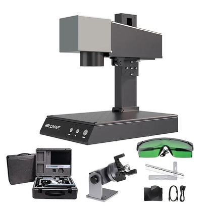 DAJA M1 Fiber Laser Marking Machine High Precision Metal Nameplate MR.Crave Engraver Wifi Portable Engraving Industrial Desktop