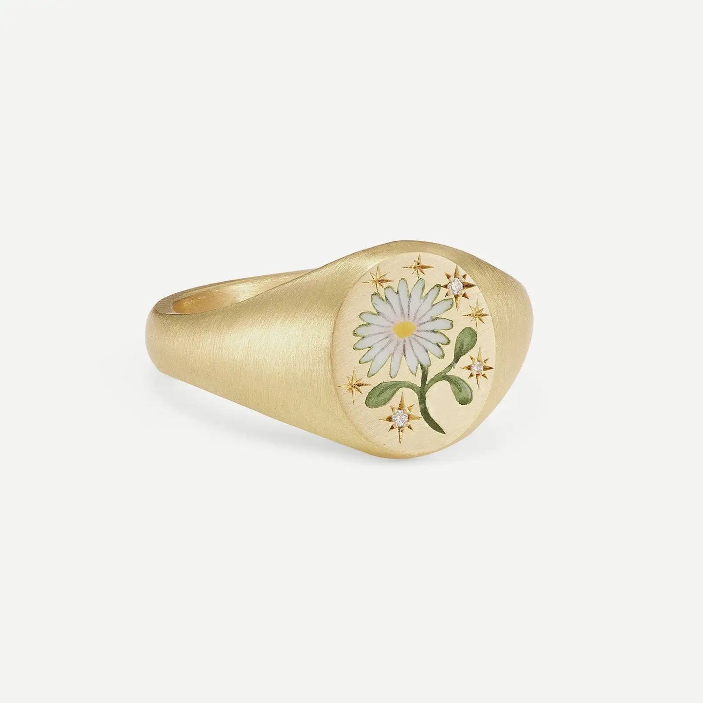 Fashionable and popular stainless steel painted ring, for Valentine's Day, Lion, Mermaid, Love, gold plated, women's jewelry, тильц®