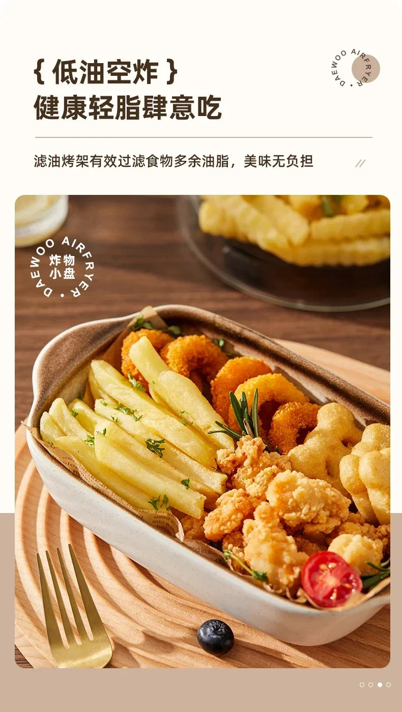 220V Upgrade Your Cooking Experience with Air Fryer: Smart, Multi-functional, and Convenient C