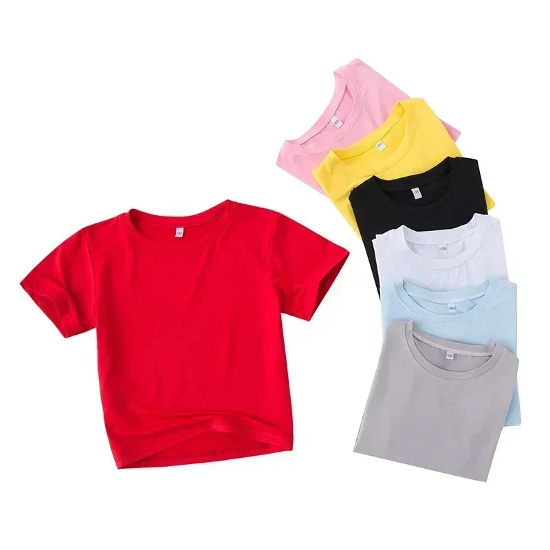 Peppa Pig-themed Animated Cartoon Print Design O-neck Sweet Short Sleeves and Simple Shorts for Boys and Girls Summer Suit