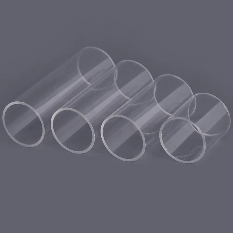 Barre coulissante de guitare 6CM, hauteur transparente, diapositives de doigt en verre pour guitare, Ukulele, Instruments à cordes, accessoires de guitare