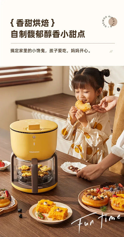 220V Upgrade Your Cooking Experience with Air Fryer: Smart, Multi-functional, and Convenient AD