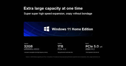 Lenovo 2025 NEW XiaoXin Pro 16 GT U5/U9 32G+1T 16-Inch 2.8K 120Hz Screen