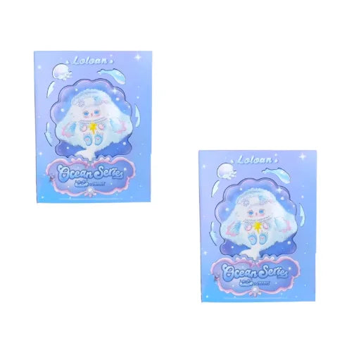 Genuine CQTOYS Loloan Ocean Series Blind Box Cute Doll Plush Handmade Ornament Gift Trend 2025 Summer