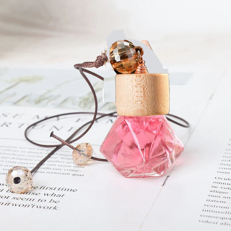 Car Air Freshener Hanging Car Perfume, Scented Car Diffuser for Vehicle Interior, Aromatic Car Fragrance Accessory