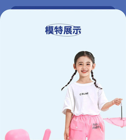 Waterproof Girls Boys Pants Toddler Kids Rain Pants Windproof Mud Trousers Kids Cartoon Dinosaur Unicorn Children Rain Pants