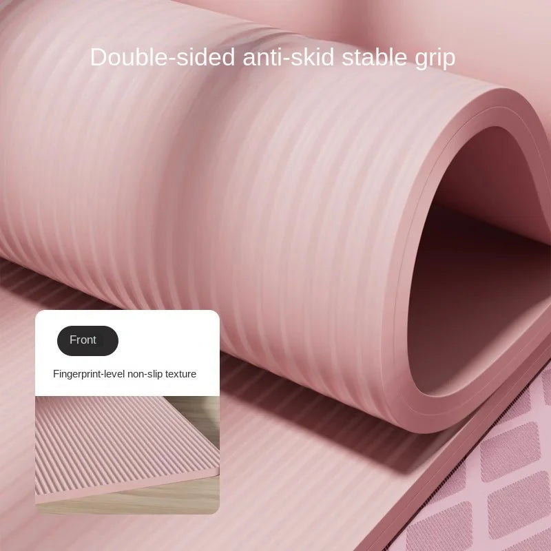 Yoga Mat for Women Fitness Home Special Widened Thickened Lady anti-slip Floor Mat Dance Exercises