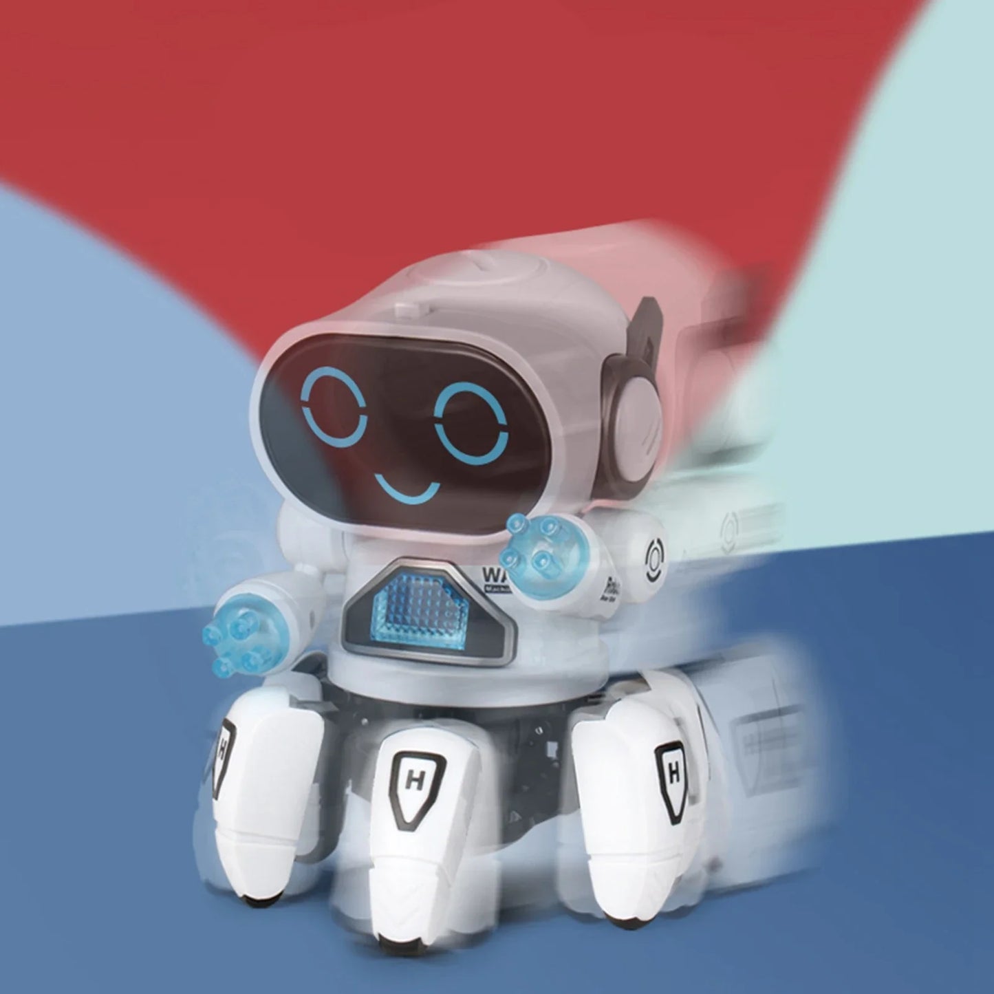 Robot électrique pour enfants, Six griffes, en plastique, Intelligent, danse, chant, lumière, Robot électrique pour garçons
