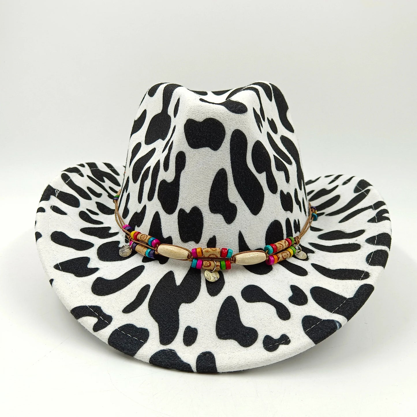 Chapeau de cowboy divers accessoires chapeau de cowboy monochrome en feutre chapeau d'extérieur homme et femme chapeau de cavalier chapeau femme