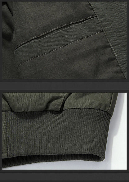 New Business Casual Jackets Man Winter Fleece Tactical Jacket Embroidery Windproof Multiple Pockets Outdoor Workwear Coat
