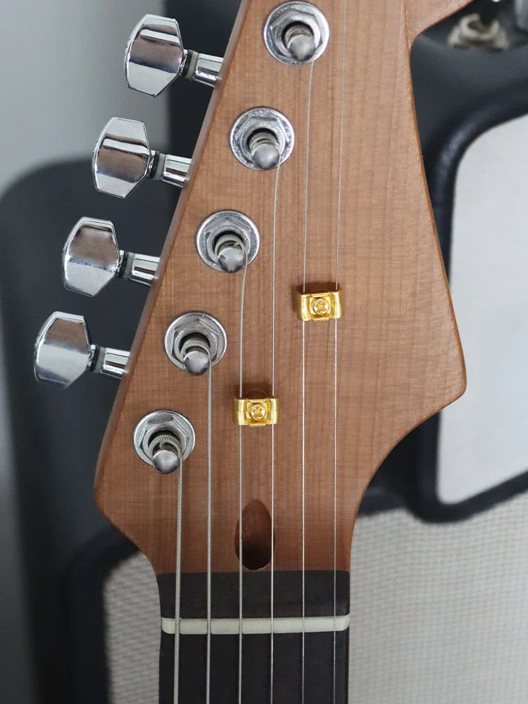 Accessoires de boucle de corde de guitare électrique, verrouillage de tête, stabilisateur de cordes, colonne circulaire en forme de papillon adapté pour ST/SQ/TL
