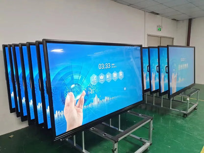 21.5 32 43 pouces centre commercial Android écran tactile interactif affichage de signalisation numérique support de sol Lcd kiosque d'auto-service