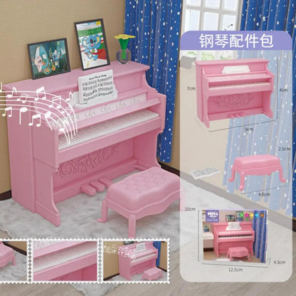 Mini-supermarché, jeux de shopping, accessoires de maison de poupée, jouets éducatifs pour enfants, jouets d'interaction familiale