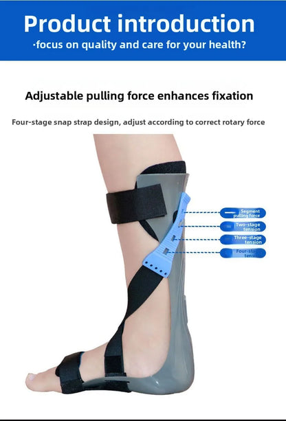 Orthèses de chute de pied orthèse de cheville élasticité réglable orthèses Valgus course hémiplégie chaussures de rééducation Supports de pied