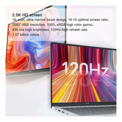 HONOR Laptop MagicBook X16 Plus 2024 BRI-721 16"Inch 2.5K 120Hz AMD Ryzen R7 8845HS 16/32GB 1TB Computer PC Notebook Ultrabook