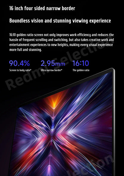 Xiaomi REDMI Book 16 Laptop 2025 Intel Core 5 Processor 220H Intel Graphics 16G/32G RAM 1TB SSD 16-inch 2.5K Screen Notebook PC