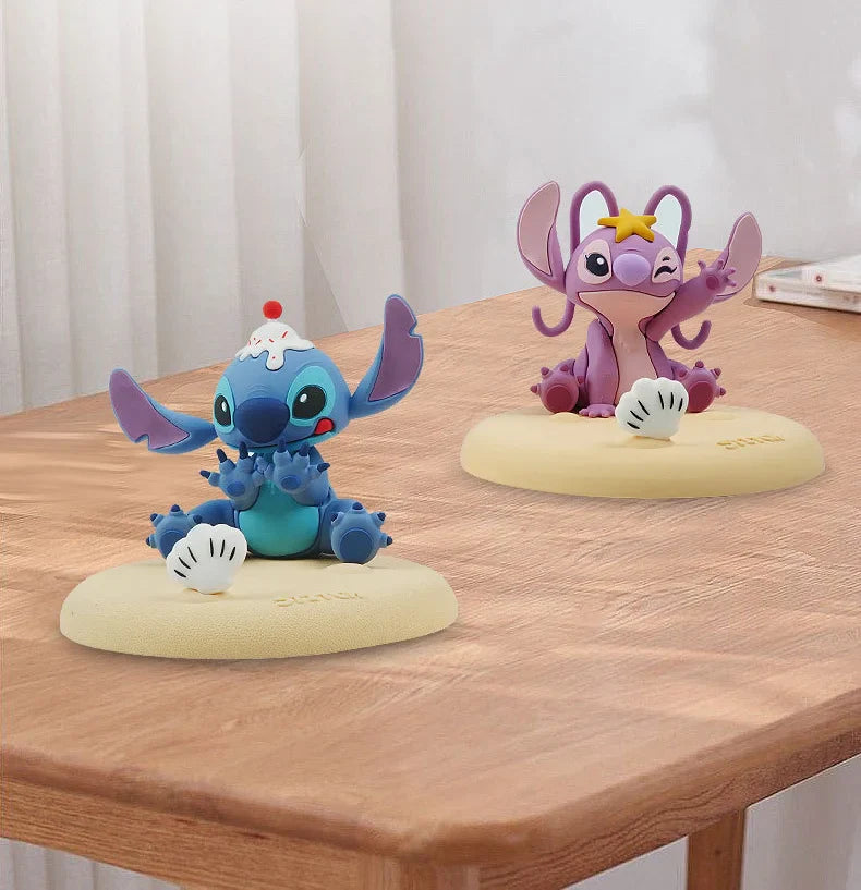 Stitch Mobile Phone Holder Decoration Ornament Creative Furniture Kawaii Environmentally Office Desktop Small Ornament Gift