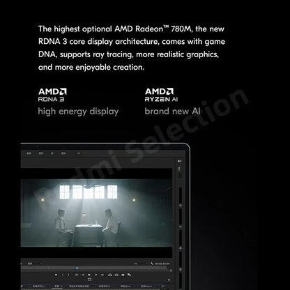 2023 Xiaomi Laptop Redmi Book Pro 15  Ryzen R5-7640HS/R7-7840HS AMD 780M/760M 16G RAM 512G/1T 15.6Inch 3.2K 120Hz  Mi Notebook
