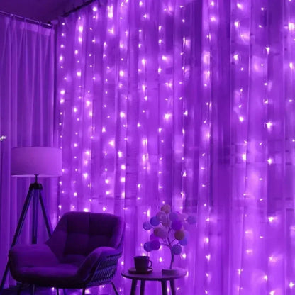 USB LED rideau chaîne lumières avec télécommande chambre vacances mariage anniversaire noël décor LED fée guirlande lampe