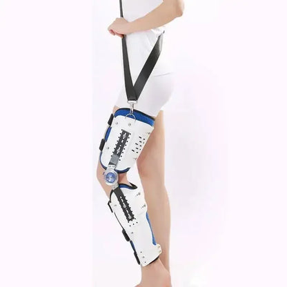 Orthèse de pied réglable pour le rinçage du genou, orthèse des membres inférieurs, protecteur de fracture, soutien des articulations des jambes, soins génitaux ligamentaires