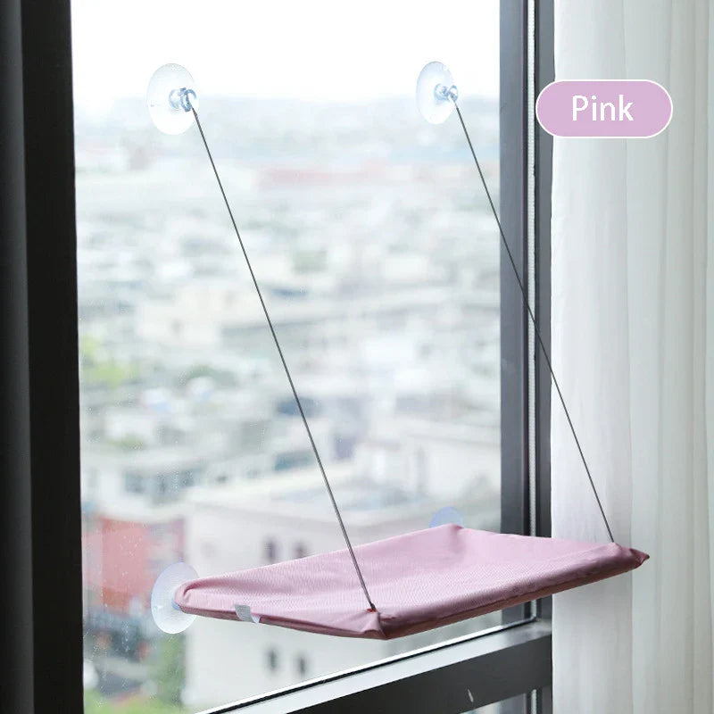 Hamac pour chat, cintre de fenêtre, lavable et détachable, lit pour animaux de compagnie, étagère à aspiration, sac, siège pour chat, fournitures pour animaux de compagnie
