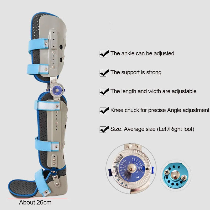 Adjustable knee pads, leg flushing splint, knee joint support, Orth4WD, Ligament Orthosis