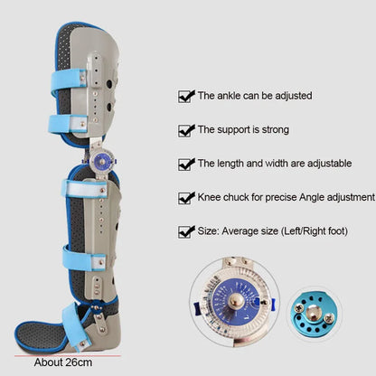 Adjustable knee pads, leg flushing splint, knee joint support, Orth4WD, Ligament Orthosis