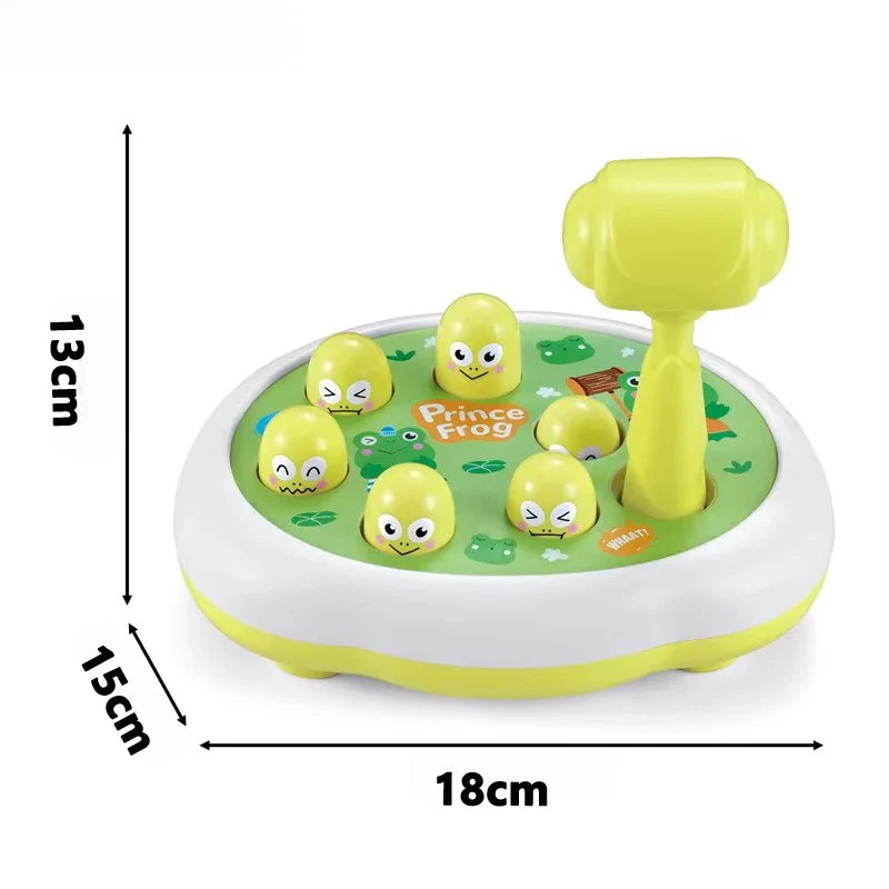 Dessin animé whac-a-taupe Montessori bébé jouet enfant en bas âge cadeau d'anniversaire éducatif thème Animal jeu de frappe Parent enfant jeu de société garçon