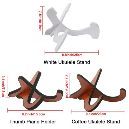 Support pliable pour instruments portables, 3 Styles, accessoires, cordes musicales, support de guitare, affichage Vertical pour ukulélé