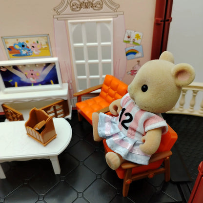 Mini-supermarché, jeux de shopping, accessoires de maison de poupée, jouets éducatifs pour enfants, jouets d'interaction familiale