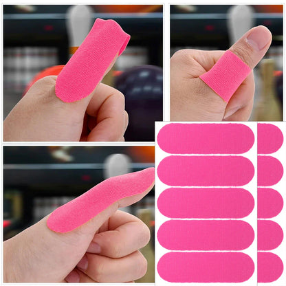 Protège-doigts extensibles de sport, bande de protection élastique résistante à l'abrasion, bande de protection pour le pouce de Bowling pour hommes et femmes