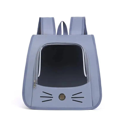 Sac à dos de transport pour animaux de compagnie, grand sac à dos pour chat, Transparent, respirant, Portable, pour chats et chiens, sac à bandoulière de transport