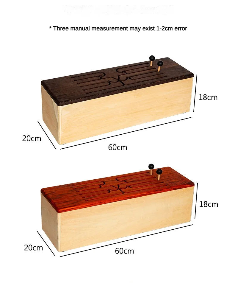 Solid Wood Hollow Drum 10 Timbre Professional Drums Children Beginners Meditation Healing Musical Percussion Instruments