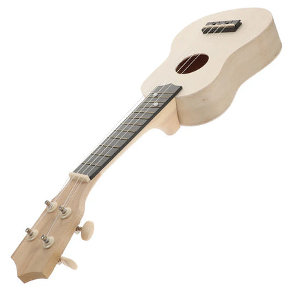Matériel de haute qualité Kit de ukulélé inachevé assemblé à la main bricolage ukulélé peinture guitare Instruments de musique ukulélé