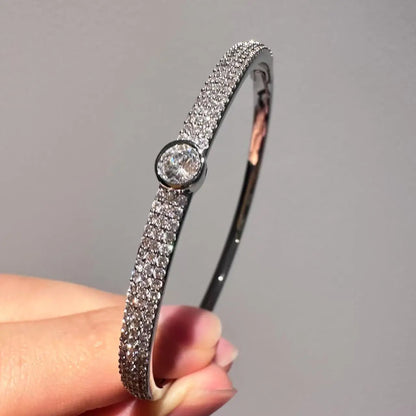 Bracelet en argent Sterling S925 pour femmes, minimaliste, lisse, hypoallergénique, bijoux, cadeau pour amis, saint-valentin, livraison gratuite
