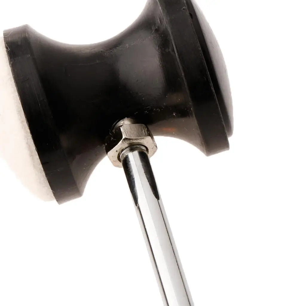 Marteau de grosse caisse, pédale de pied, maillet de batteur avec tête en feutre pour Kit de batterie, pièces de Percussion