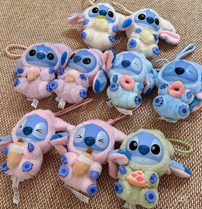 Stitch Gotta Have Bite Series Plush Keychain Blind Box Cute Anime Character Surprise Toy