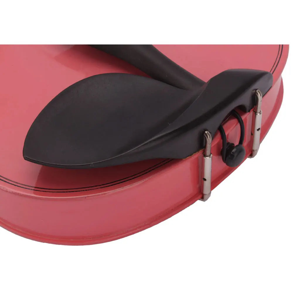 Nouveau Violon acoustique 1/4 avec étui, colophane rose