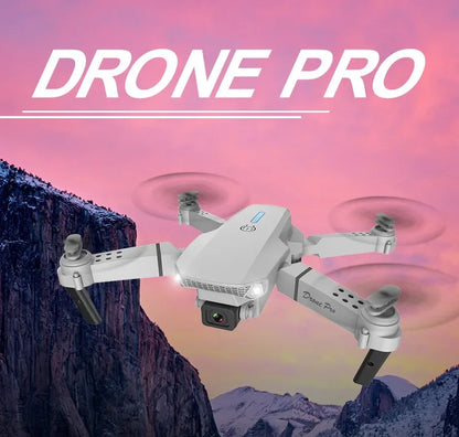 Drone FPV WiFi E88 Pro 2025 – Caméra simple/double 4K/1080P, HD grand angle, maintien d'altitude, jouet d'hélicoptère RC quadrirotor pliable