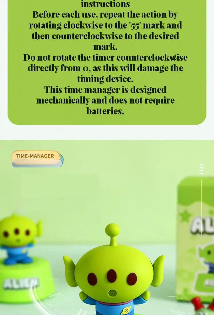 Stitchou Cute Cartoons Cute Pet Stitchou Timer Student Self-Discipline Learning Times Management Kitchen Machinery Timing Reminder