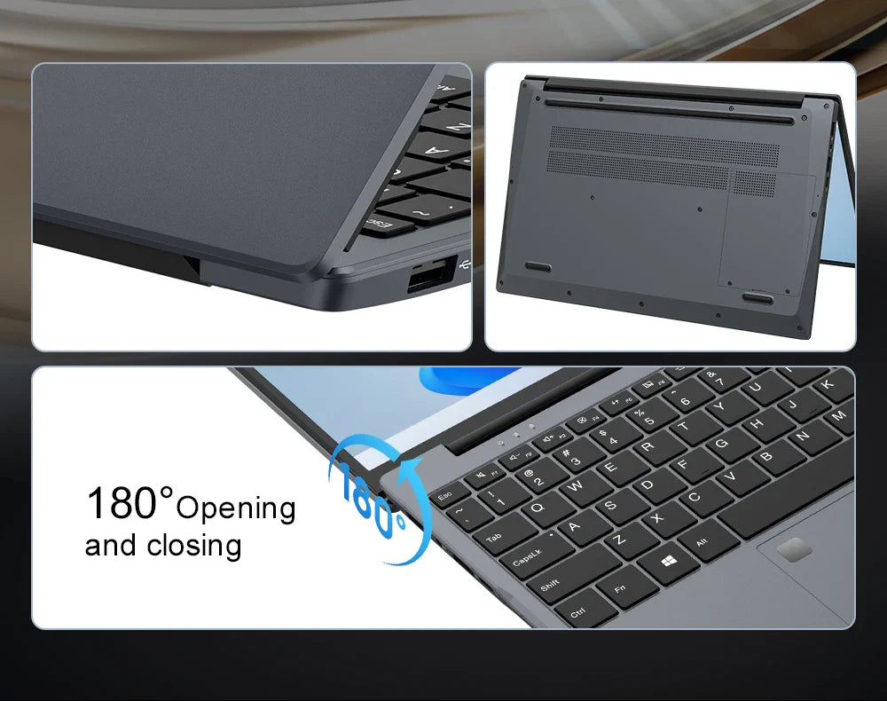 Ninkear N15 Air Laptop 15,6" IPS 1080P IPS Intel N95 3.4Ghz 16GB RAM 512GB SSD General Use Productivity Windows 11 pro Notebook