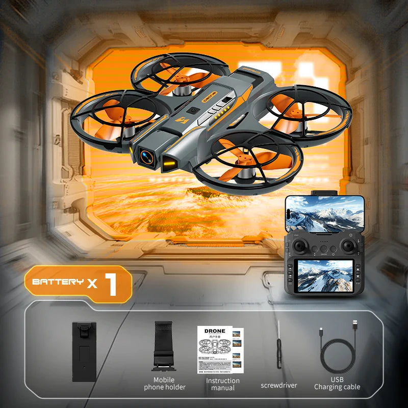 A21 Pro Drone professionnel FPV 4K HD double caméra WiFi moteur sans brosse flux optique vol stationnaire réglage électrique quadrirotor Drone à