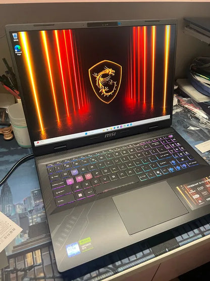 2025 MSI Crosshair 16 HX AI Gaming Laptop 16 Inch QHD 2.5K 240Hz IPS Screen Netbook Intel Ultra 9-275HX 32GB 2T RTX5060 Notebook