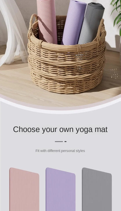Yoga Mat for Women Fitness Home Special Widened Thickened Lady anti-slip Floor Mat Dance Exercises
