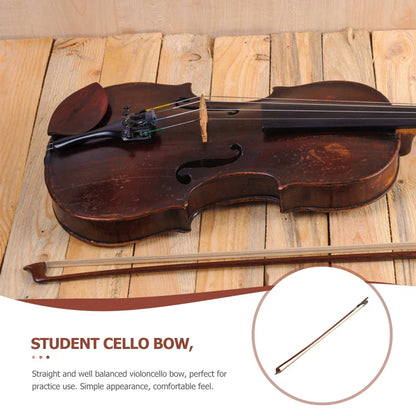 Accessoires pour violoncelle, instrument de musique à cordes, violon, queue de cheval, anciers d'étudiant, arc pleine grandeur, 4