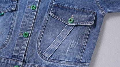 Veste courte en jean style cowboy pour femme, décontractée, modèles tendance 2025, promotions exclusives, vêtements de cow-girl